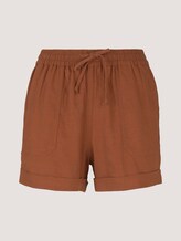 Relaxed Fit Korte Broek - Vrouwen - amber brown Relaxed Fit Korte Broek - Vrouwen - amber brown - 7 - TOM TAILOR Denim