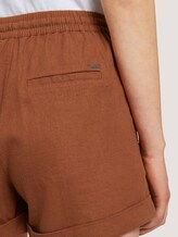 Relaxed Fit Korte Broek - Vrouwen - amber brown Relaxed Fit Korte Broek - Vrouwen - amber brown - 9 - TOM TAILOR Denim