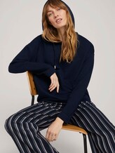 Hoodie mit Bio-Baumwolle - Frauen - Sky Captain Blue Hoodie mit Bio-Baumwolle - Frauen - Sky Captain Blue - 5 - TOM TAILOR