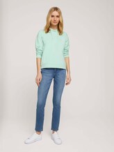 Hoodie mit Bio-Baumwolle - Frauen - minty green Hoodie mit Bio-Baumwolle - Frauen - minty green - 3 - TOM TAILOR