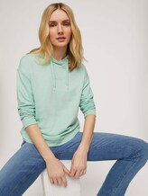 Hoodie mit Bio-Baumwolle - Frauen - minty green Hoodie mit Bio-Baumwolle - Frauen - minty green - 5 - TOM TAILOR