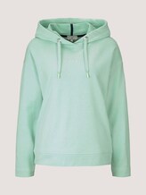 Hoodie mit Bio-Baumwolle - Frauen - minty green Hoodie mit Bio-Baumwolle - Frauen - minty green - 7 - TOM TAILOR