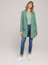 Basic Poloshirt - Frauen - mint offwhite stripe Basic Poloshirt - Frauen - mint offwhite stripe - 3 - TOM TAILOR