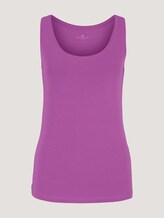Basic Top - Frauen - plum blossom lilac Basic Top - Frauen - plum blossom lilac - 7 - TOM TAILOR