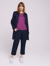 Lockeres Shrit mit Fledermauärmeln - Frauen - plum blossom lilac Lockeres Shrit mit Fledermauärmeln - Frauen - plum blossom lilac - 3 - TOM TAILOR