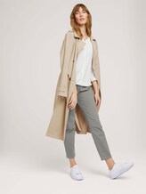 3/4 Arm Shirt mit elatischem Bund - Frauen - Whisper White 3/4 Arm Shirt mit elatischem Bund - Frauen - Whisper White - 3 - TOM TAILOR