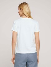 T-Shirt aus Bio-Baumwolle - Frauen - Whisper White T-Shirt aus Bio-Baumwolle - Frauen - Whisper White - 2 - TOM TAILOR