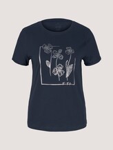T-Shirt aus Bio-Baumwolle - Frauen - Sky-Captain Blue T-Shirt aus Bio-Baumwolle - Frauen - Sky-Captain Blue - 7 - TOM TAILOR