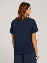 T-Shirt mit Anker Print - Frauen - Sky Captain Blue T-Shirt mit Anker Print - Frauen - Sky Captain Blue - 2 - TOM TAILOR Denim