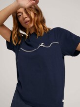 T-Shirt mit Anker Print - Frauen - Sky Captain Blue T-Shirt mit Anker Print - Frauen - Sky Captain Blue - 9 - TOM TAILOR Denim