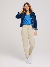T-Shirt mit Bio-Baumwolle - Frauen - mid blue stripe anchor print T-Shirt mit Bio-Baumwolle - Frauen - mid blue stripe anchor print - 3 - TOM TAILOR Denim