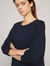 Shirt mit Knopfleiste - Frauen - Sky Captain Blue Shirt mit Knopfleiste - Frauen - Sky Captain Blue - 10 - TOM TAILOR Denim