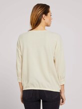 Shirt mit Knopfleiste - Frauen - soft creme beige Shirt mit Knopfleiste - Frauen - soft creme beige - 2 - TOM TAILOR Denim