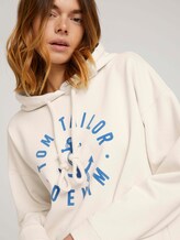 Hoodie - Frauen - soft creme beige Hoodie - Frauen - soft creme beige - 9 - TOM TAILOR Denim