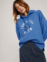 Hoodie - Frauen - mid blue Hoodie - Frauen - mid blue - 5 - TOM TAILOR Denim