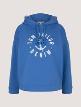 Hoodie - Frauen - mid blue Hoodie - Frauen - mid blue - 7 - TOM TAILOR Denim