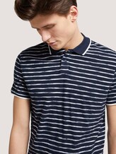 gestreiftes Poloshirt - Männer - navy blue yd stripe gestreiftes Poloshirt - Männer - navy blue yd stripe - 9 - TOM TAILOR Denim