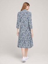 Midi Blusenkleid mit Blumen - Frauen - navy floral design Midi Blusenkleid mit Blumen - Frauen - navy floral design - 2 - TOM TAILOR