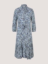 Midi Blusenkleid mit Blumen - Frauen - navy floral design Midi Blusenkleid mit Blumen - Frauen - navy floral design - 7 - TOM TAILOR