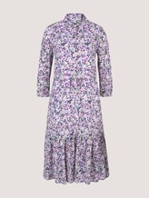 Midi blouse dress with flowers - Women - offwhite floral design Midi blouse dress with flowers - Women - offwhite floral design - 7 - TOM TAILOR
