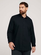 Fein gemustertes Hemd - Männer - Black Fein gemustertes Hemd - Männer - Black - 1 - Men Plus