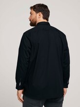 Fein gemustertes Hemd - Männer - Black Fein gemustertes Hemd - Männer - Black - 2 - Men Plus