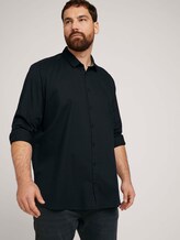 Fein gemustertes Hemd - Männer - Black Fein gemustertes Hemd - Männer - Black - 5 - Men Plus