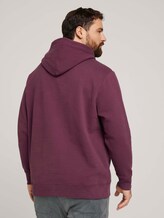 Hoodie mit Print - Männer - Dusty Wildberry Red Hoodie mit Print - Männer - Dusty Wildberry Red - 2 - Men Plus
