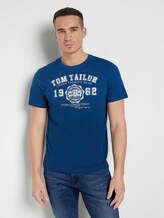 T-Shirt mit Print im Doppelpack - Männer - Dark Blue T-Shirt mit Print im Doppelpack - Männer - Dark Blue - 1 - TOM TAILOR