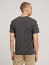 T-Shirt mit Print im Doppelpack - Männer - Tarmac Grey T-Shirt mit Print im Doppelpack - Männer - Tarmac Grey - 2 - TOM TAILOR