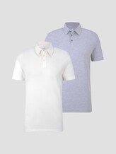 Poloshirt im Doppelpack - Männer - Off White Poloshirt im Doppelpack - Männer - Off White - 7 - TOM TAILOR