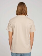 Basic T-Shirt aus Baumwolle - Männer - light almond Basic T-Shirt aus Baumwolle - Männer - light almond - 2 - TOM TAILOR Denim