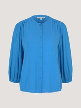 Bluse mit Ballonärmeln - Frauen - mid blue Bluse mit Ballonärmeln - Frauen - mid blue - 7 - TOM TAILOR Denim
