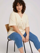 T-Shirt aus Bio-Baumwolle - Frauen - champagne white T-Shirt aus Bio-Baumwolle - Frauen - champagne white - 5 - My True Me