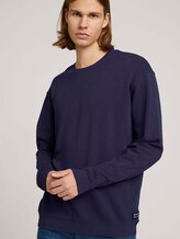 strukturiertes Sweatshirt - Männer - Sky Captain Blue strukturiertes Sweatshirt - Männer - Sky Captain Blue - 5 - TOM TAILOR Denim