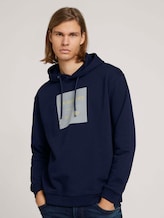 Hoodie mit Bio-Baumwolle - Männer - Sky Captain Blue Hoodie mit Bio-Baumwolle - Männer - Sky Captain Blue - 1 - TOM TAILOR Denim