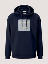 Hoodie mit Bio-Baumwolle - Männer - Sky Captain Blue Hoodie mit Bio-Baumwolle - Männer - Sky Captain Blue - 7 - TOM TAILOR Denim