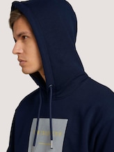 Hoodie mit Bio-Baumwolle - Männer - Sky Captain Blue Hoodie mit Bio-Baumwolle - Männer - Sky Captain Blue - 9 - TOM TAILOR Denim