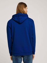 Hoodie mit Bio-Baumwolle - Männer - Shiny Royal Hoodie mit Bio-Baumwolle - Männer - Shiny Royal - 2 - TOM TAILOR Denim