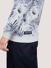 gemustertes Sweatshirt - Männer - white navy thistle print gemustertes Sweatshirt - Männer - white navy thistle print - 9 - TOM TAILOR Denim