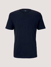 Basic T-Shirt - Männer - Dark Blue Basic T-Shirt - Männer - Dark Blue - 7 - TOM TAILOR