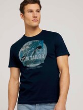 T-Shirt mit Print - Männer - Dark Blue T-Shirt mit Print - Männer - Dark Blue - 5 - TOM TAILOR