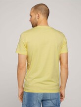 T-Shirt mit Print - Männer - pale straw yellow T-Shirt mit Print - Männer - pale straw yellow - 2 - TOM TAILOR