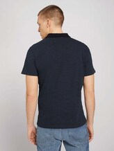gestreiftes Poloshirt - Männer - dark blue fine stripe gestreiftes Poloshirt - Männer - dark blue fine stripe - 2 - TOM TAILOR