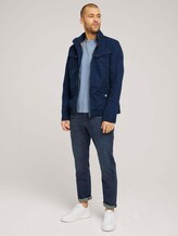 strukturiertes T-Shirt mit Bio-Baumwolle - Männer - Yonder Blue strukturiertes T-Shirt mit Bio-Baumwolle - Männer - Yonder Blue - 3 - TOM TAILOR