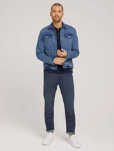 strukturiertes Poloshirt mit Bio-Baumwolle - Männer - Dark Blue strukturiertes Poloshirt mit Bio-Baumwolle - Männer - Dark Blue - 3 - TOM TAILOR