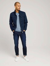T-Shirt in Melange Optik - Männer - Yonder Blue T-Shirt in Melange Optik - Männer - Yonder Blue - 3 - TOM TAILOR