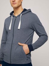 strukturierte Jersey-Jacke - Männer - Dark Blue strukturierte Jersey-Jacke - Männer - Dark Blue - 9 - TOM TAILOR