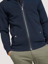 Sweatjacke mit Stehkragen - Männer - Dark Blue Sweatjacke mit Stehkragen - Männer - Dark Blue - 9 - TOM TAILOR