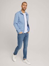 Sweatjacke mit Stehkragen - Männer - Yonder Blue Sweatjacke mit Stehkragen - Männer - Yonder Blue - 3 - TOM TAILOR